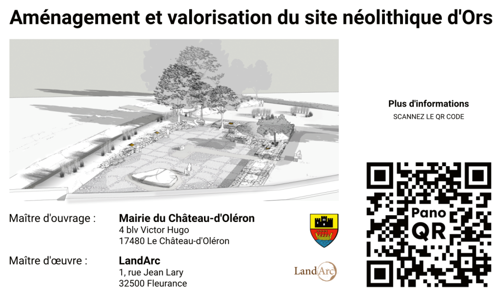 Panneau de chantier LandArc